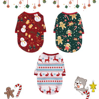 HKM-7551549 Cozy Cotton Dog Clothes for the Christmas Season