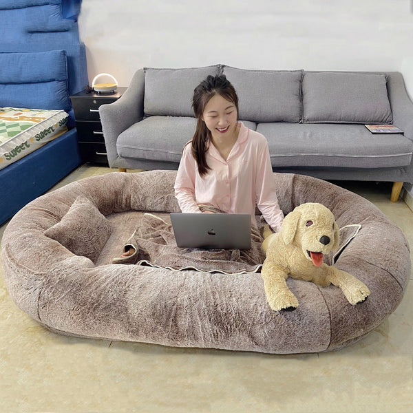 HKM-7553213 Oversized Removable and Washable Dog Bed for Ultimate Comfort