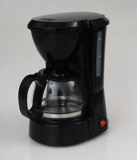HKM-755347 Compact Drip Coffee Maker for 4-6 Cups with Colourful Design, 650W Automatic Brewing System