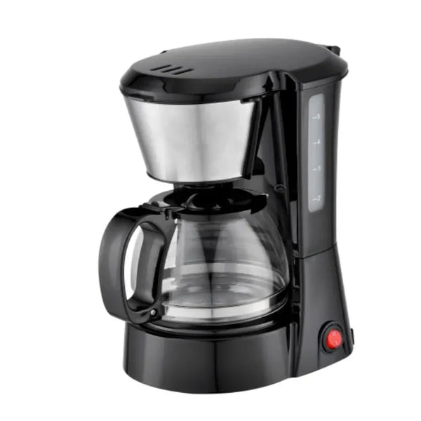HKM-755347 Compact Drip Coffee Maker for 4-6 Cups with Colourful Design, 650W Automatic Brewing System