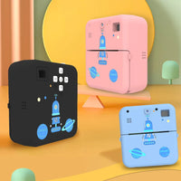 HKM-755347 Kids Instant Thermal Photo Print Digital Camera with Recording Function for Ages 6+