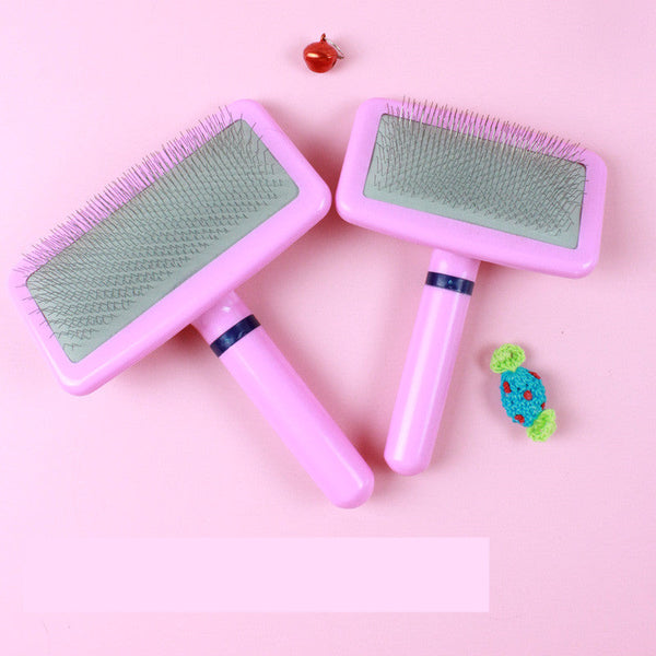 HKM-7554749 Fluffy Knot Pet Grooming Comb for Dogs - Available in Large and Small Sizes