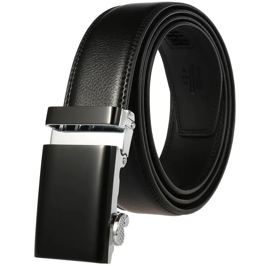HKM-755475 Genuine Cow Leather Belt for Men - Model LY33-77780-1