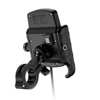 HKM-755475 Motorcycle Mobile Phone Navigation Bracket with Wireless Charging Capability for 3.5-6.5 Inch Devices