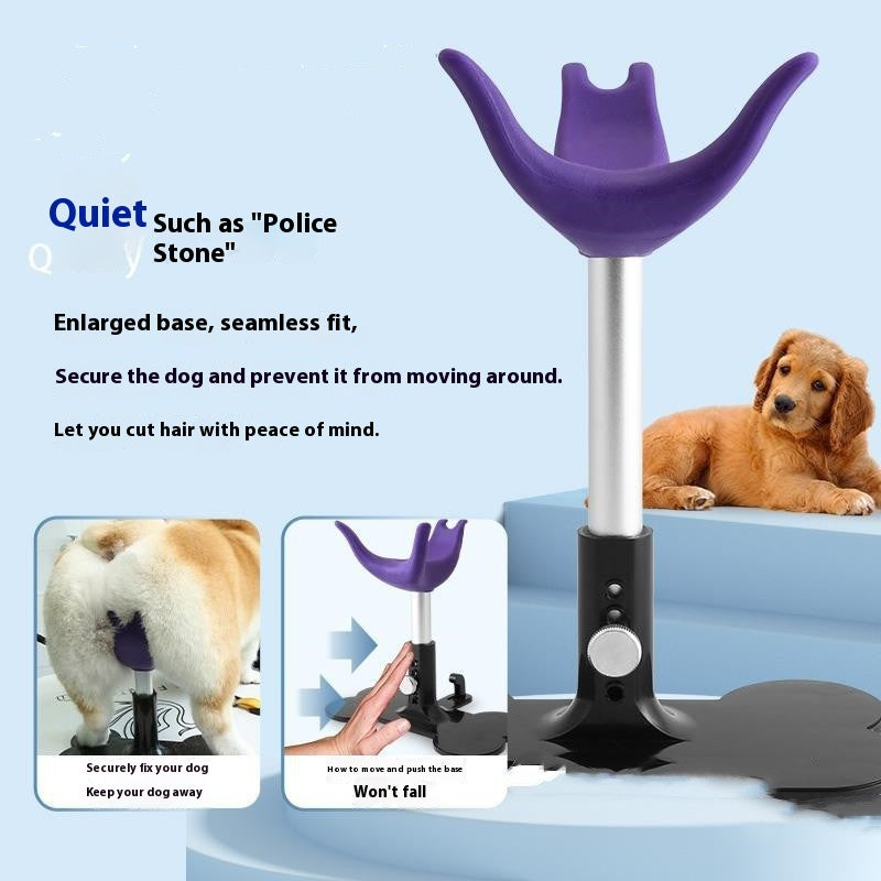 HKM-7556925 Adjustable Pet Grooming Bench - Extended & Short Versions in Gray, Pink, Purple with Thickened Aviation Aluminum Alloy Adjustable Rod