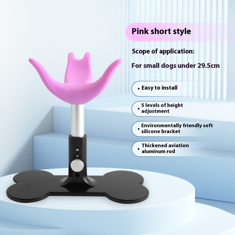 HKM-7556925 Adjustable Pet Grooming Bench - Extended & Short Versions in Gray, Pink, Purple with Thickened Aviation Aluminum Alloy Adjustable Rod