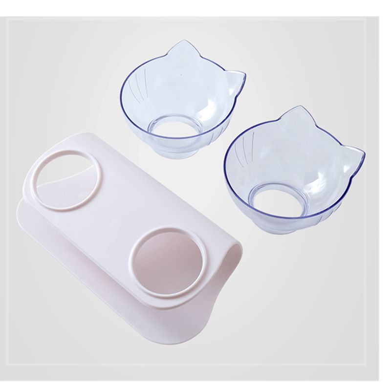HKM-7559101 Non-Slip Pet Bowl for Cats and Dogs - Durable ABS Base with Tasteless, Non-Toxic Construction