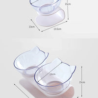 HKM-7559101 Non-Slip Pet Bowl for Cats and Dogs - Durable ABS Base with Tasteless, Non-Toxic Construction