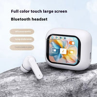 HKM-755923 AI Translation Headset with Color Screen and Long Battery Life for Bluetooth Simultaneous Interpretation