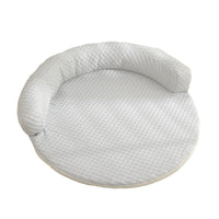 HKM-7560765 Cool Summer Breathable Pet Mat - Available in Round Blue, Beige, Pink, Green, and Gray (50CM to 110CM)