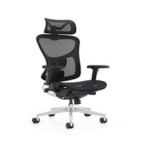 HKM-756371 Ergonomic Office Chair with Footrest and 3D Adjustable Armrests for Enhanced Comfort
