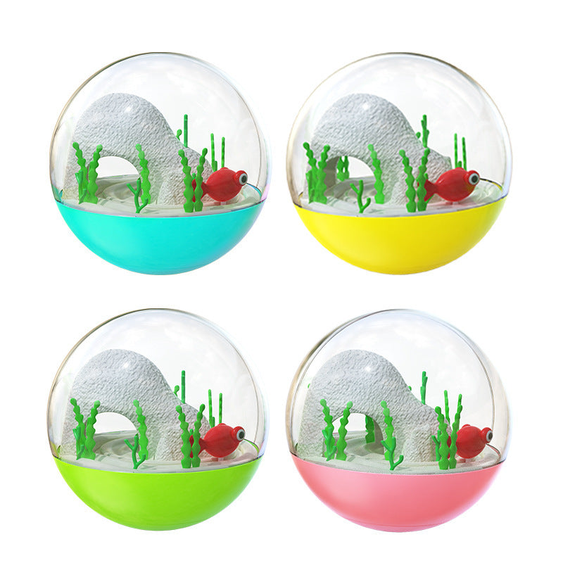 HKM-756371 Pet Supplies Cat Toys Mimi Self-Hi Electric Fish Tumbler Funny Cat Ball