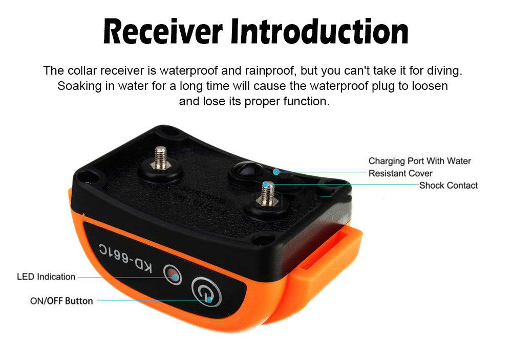 HKM-7564349 Wireless Electric Dog Fence with Waterproof Collar, Vibration Alert, 500m Range, Various Standards