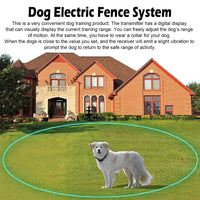 HKM-7564349 Wireless Electric Dog Fence with Waterproof Collar, Vibration Alert, 500m Range, Various Standards