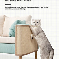 HKM-7564861 Durable Cat Scratch Pad with Protective Features for Furniture and Walls