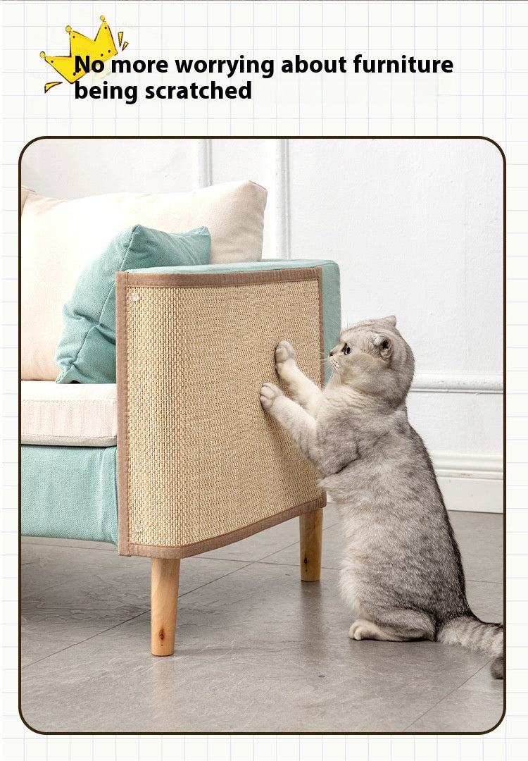HKM-7564861 Durable Cat Scratch Pad with Protective Features for Furniture and Walls