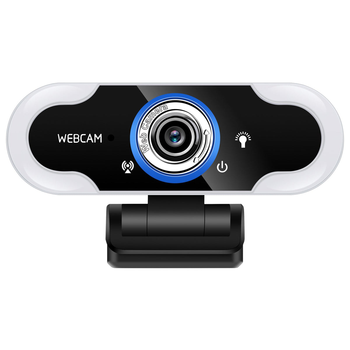 HKM-756499 USB Camera with LED Supplement Light and Omnidirectional Microphone for Online Classes and Live Streaming