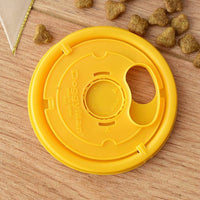 HKM-7565501 Interactive Dog Food Tumbler Puzzle Ball - Soft Glue Material, 82mm Diameter, Ideal for Dogs Under 6kg