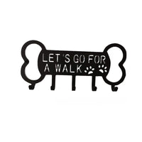 HKM-756627 Perforated Iron Coat Hook with Multiple Rows for Pet Apparel and Accessory Storage