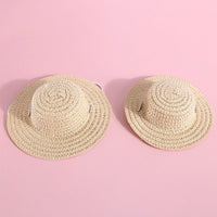 HKM-7566909 Handmade Adjustable Bowknot Pet Hat for Dogs and Cats - Available in Various Colors and Sizes