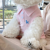 HKM-7567037 Lightweight Red Summer Vest for Small Dogs and Puppies
