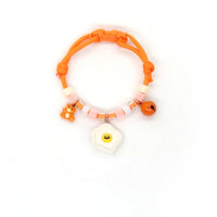 HKM-7567293 Colorful Adjustable Pet Necklace with Cartoon Pendant for Cats and Dogs