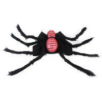 HKM-7568829 Sequined Spider Costume for Small Dogs and Cats in Red, Purple, and Green