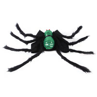 HKM-7568829 Sequined Spider Costume for Small Dogs and Cats in Red, Purple, and Green