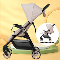HKM-756947 Compact Portable Folding Baby Stroller Ideal for Travel and Airplane Use