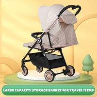 HKM-756947 Compact Portable Folding Baby Stroller Ideal for Travel and Airplane Use
