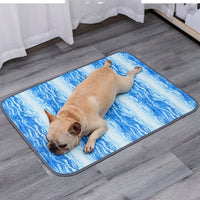 HKM-756947 Cooling Pet Ice Silk Mattress for Dogs - Breathable and Refreshing, Various Sizes Available