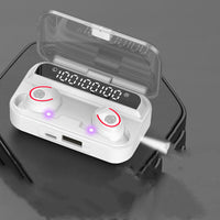 HKM-756947 Wireless Bluetooth Headset with Touch Power Display and Stereo Sound