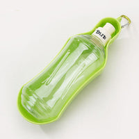 HKM-7570493 Portable Pet Water Dispenser - Lightweight, Leak-Proof, Eco-Friendly Plastic, with Metal Hook for Easy Carrying
