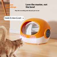 HKM-7570621 Automatic Multi-Cat Feeder with Pet Identification Chip Functionality