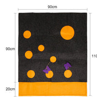 HKM-7571261 DIY Cat Play Puzzle Tunnel and Pet Mat ¨C Felt Fabric with Sound Paper, Bell & Butterfly Toys, Versatile Design for Multi-Cat Fun