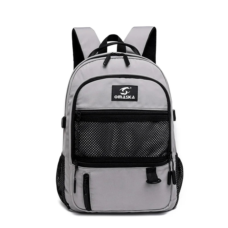 HKM-757139 Large Capacity School Backpack with Easy Storage for Computers and Daily Essentials