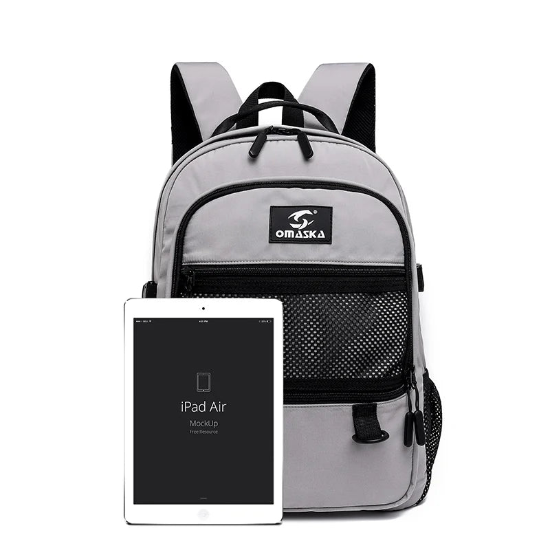 HKM-757139 Large Capacity School Backpack with Easy Storage for Computers and Daily Essentials