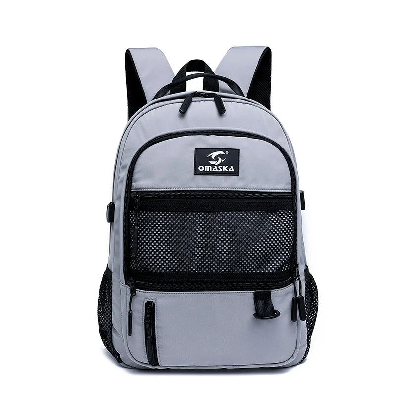 HKM-757139 Large Capacity School Backpack with Easy Storage for Computers and Daily Essentials