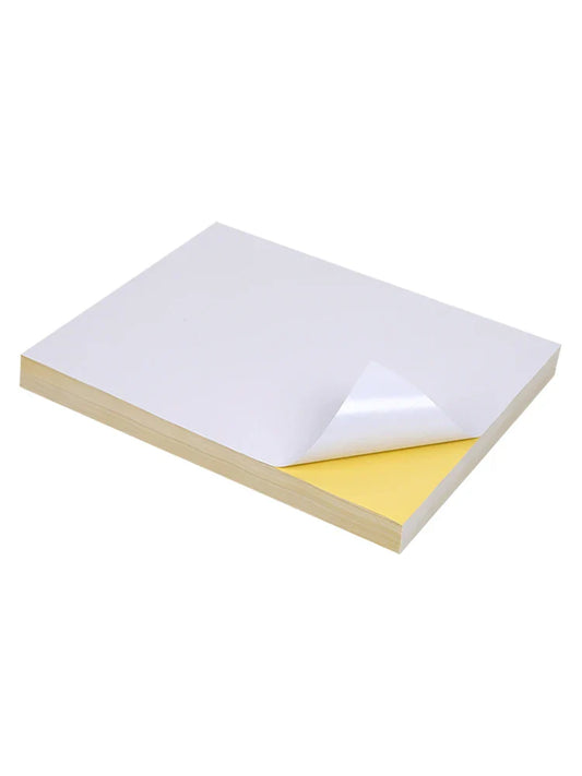 HKM-757203 Self-Adhesive Glossy A4 Sticker Paper for Inkjet Printing
