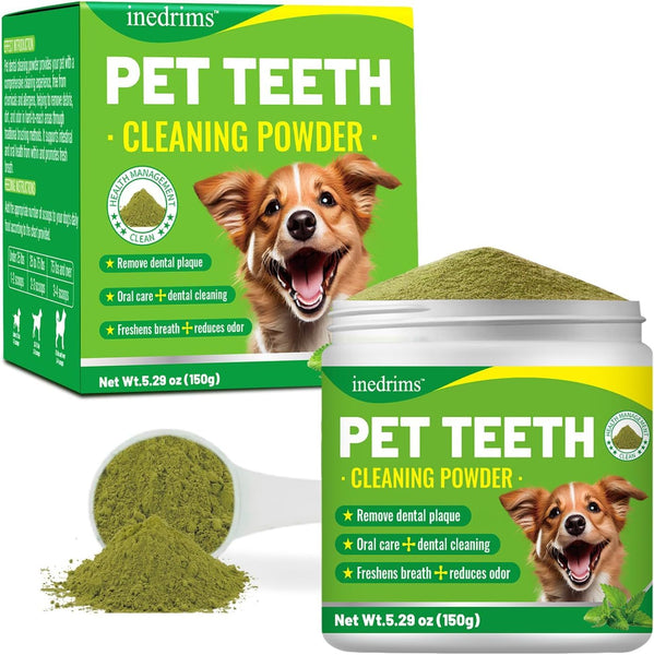 HKM-7572285 Pet Dental Powder for Fresh Breath and Healthy Gums - Daily Oral Care Solution