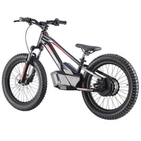 HKM-757331 20 Inch Electric Balance Bike for Kids with 3 Speed Options and Hydraulic Disc Brakes