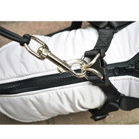 HKM-7574205 Hands-Free Stainless Steel Dog Bike Leash with Adjustable Length for Comfortable Walking and Bicycling