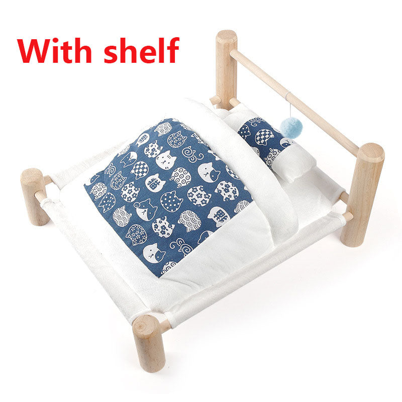 HKM-7574461 Universal Removable and Washable Cat Quilt Bed for All Seasons