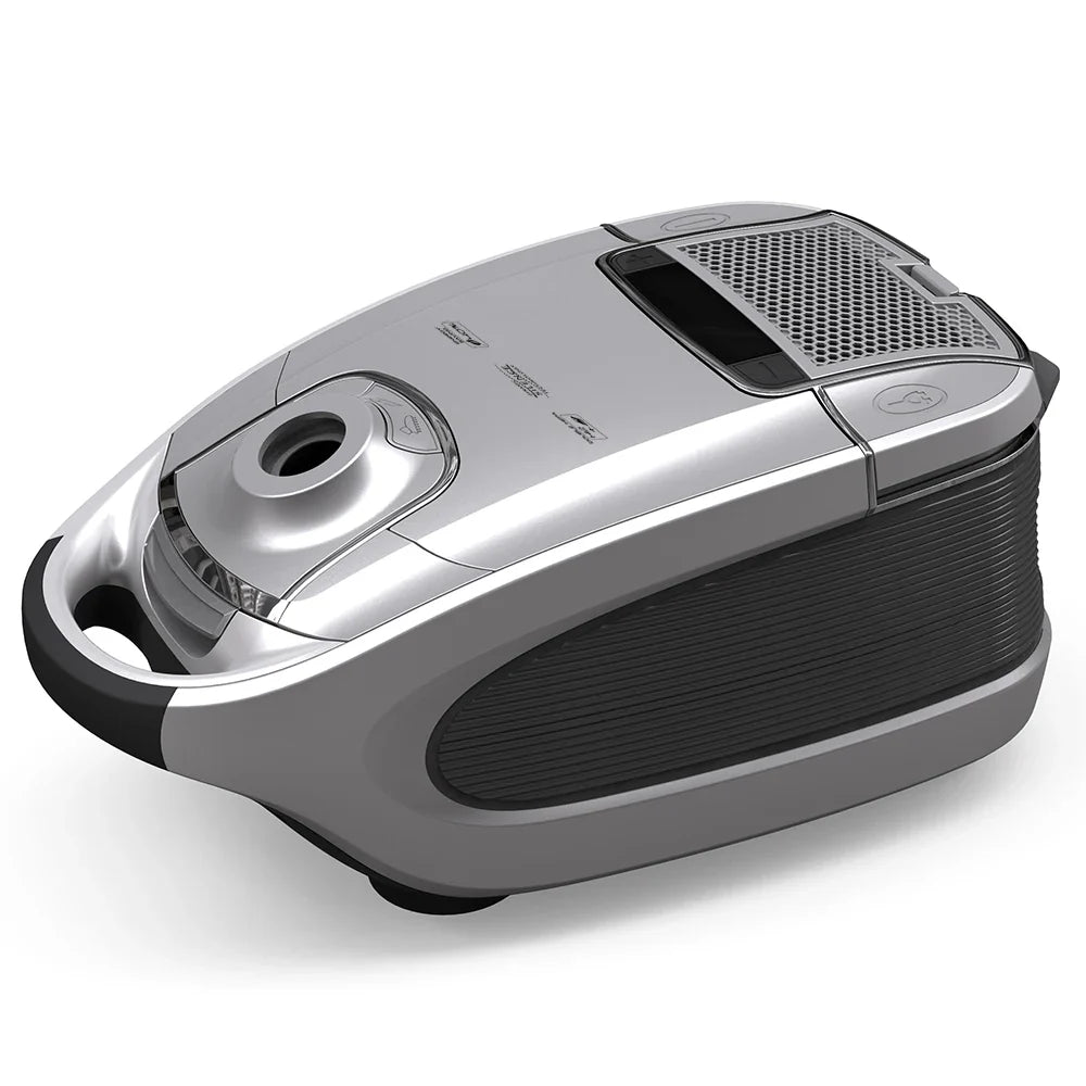 HKM-757651 Silent Big Canister Vacuum Cleaner with LED Display and 2200W Power