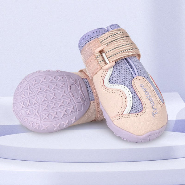 HKM-7577021 Breathable Waterproof Non-Slip Dog Shoes in Various Colors and Sizes