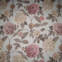 HKM-757971 Peach Skin Polyester Printed Fabric Tablecloth - Botanical Pattern for Home Textiles