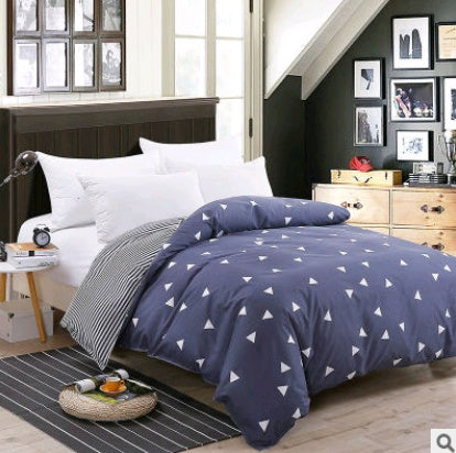 HKM-758227 Aloe Vera Cotton Quilt Cover Set in Floral Design - Available in Multiple Sizes