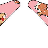 HKM-7582525 Reversible Pet Bandana in Random Patterns - Available in S, M, L Sizes, Made of Durable Polyester