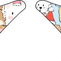 HKM-7582525 Reversible Pet Bandana in Random Patterns - Available in S, M, L Sizes, Made of Durable Polyester