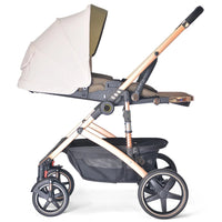 HKM-7583059 Luxury 3-in-1 Foldable Travel Baby Stroller with Car Seat and Bassinet